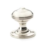 Alexander & Wilks Romeo Mortice Knob - Polished Nickel