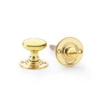 Alexander & Wilks Thumbturn and Release - Unlacquered Brass
