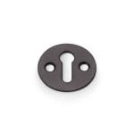 Alexander & Wilks Victorian Standard Profile Escutcheon - Dark Bronze