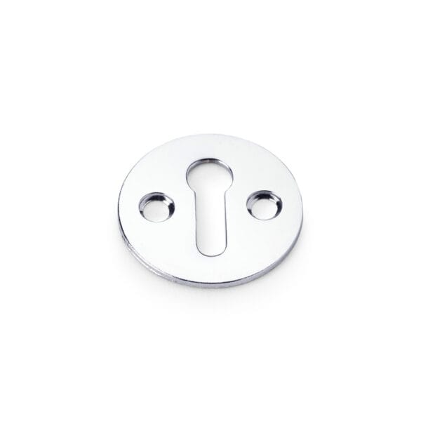 Alexander & Wilks Victorian Standard Profile Escutcheon - Polished Chrome