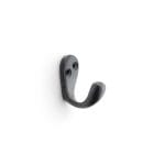 Alexander & Wilks Victorian Single Robe Hook - Black