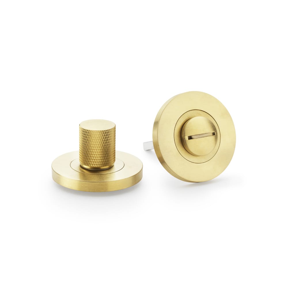 aw790sbpvd.jpg Alexander & Wilks Knurled Thumbturn and Release - Satin Brass PVD - Image 1