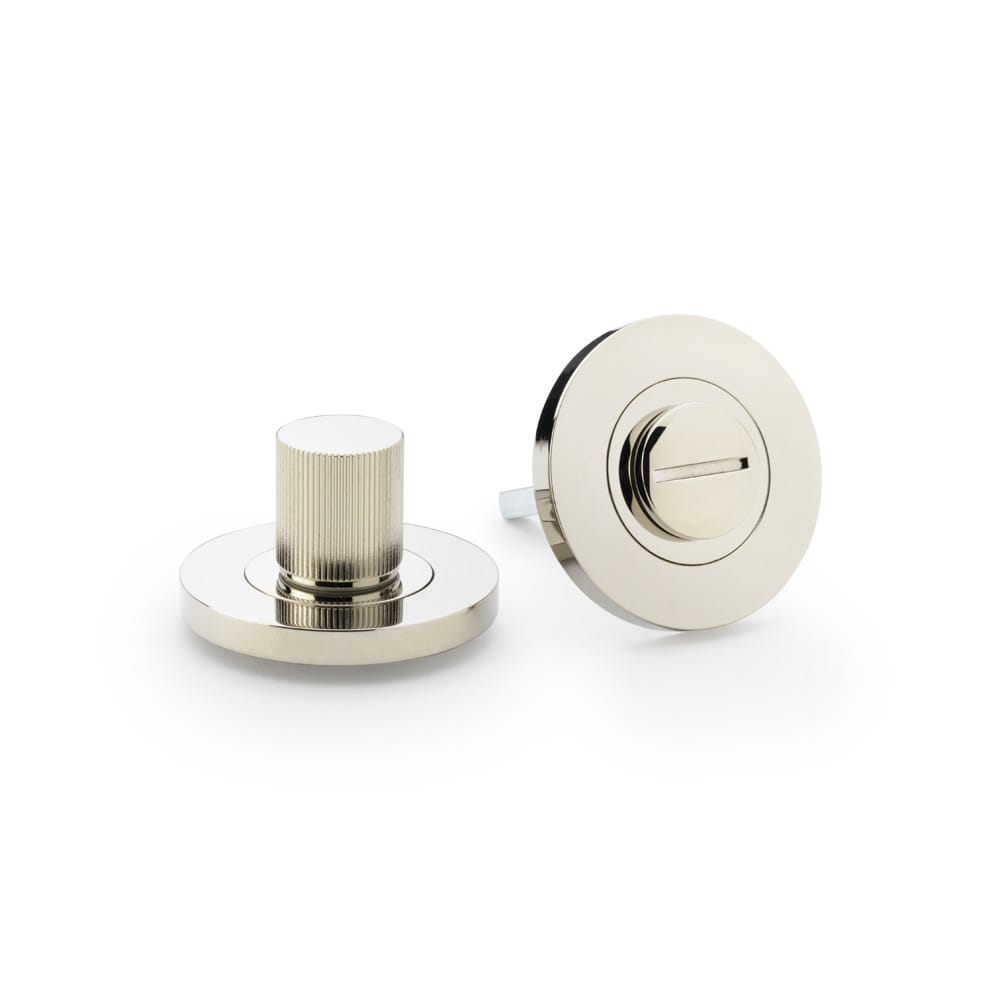 aw792pnpvd.jpg Alexander & Wilks Reeded Thumbturn and Release - Polished Nickel PVD - Image 1