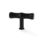 Alexander & Wilks Crispin Bamboo T-bar Cupboard Knob - Black