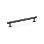 Alexander & Wilks Round T-Bar Cabinet Pull Handle - Dark Bronze - Centres 160mm