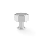 Vesper Hex Cabinet Knob - Polished Chrome