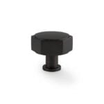 Vesper Hex Cabinet Knob - Black