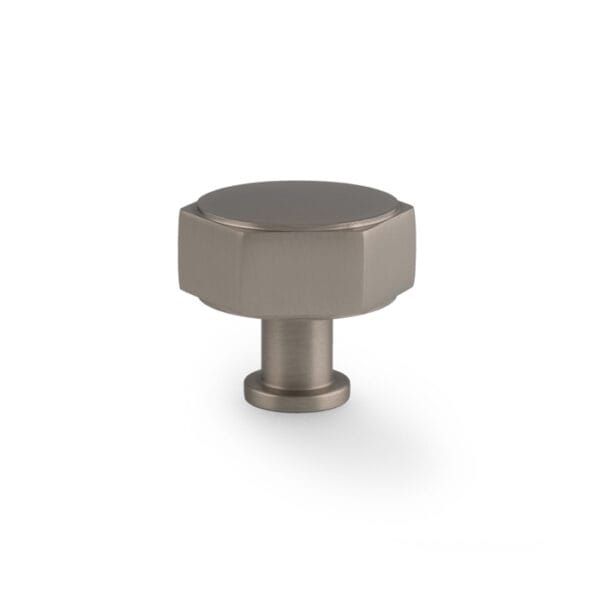 Vesper Hex Cabinet Knob - Dark Bronze