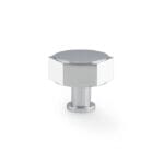 Vesper Hex Cabinet Knob - Polished Chrome