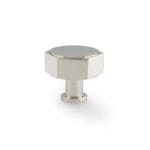 Vesper Hex Cabinet Knob - Polished Nickel