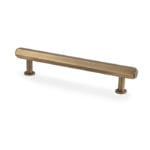 Vesper Hex T-Bar Cabinet Pull-Antique Brass-128mm C/C