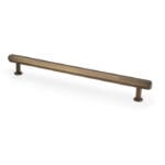 Vesper Hex T-Bar Cabinet Pull-Antique Brass-224mm C/C