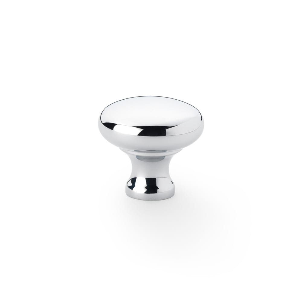 aw836-32-pc.jpg Alexander & Wilks Wade Round Cupboard Knob - Polished Chrome - 32mm - Image 1