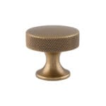 Alexander & Wilks Berlin Cupboard Knob - Antique Brass - 38mm