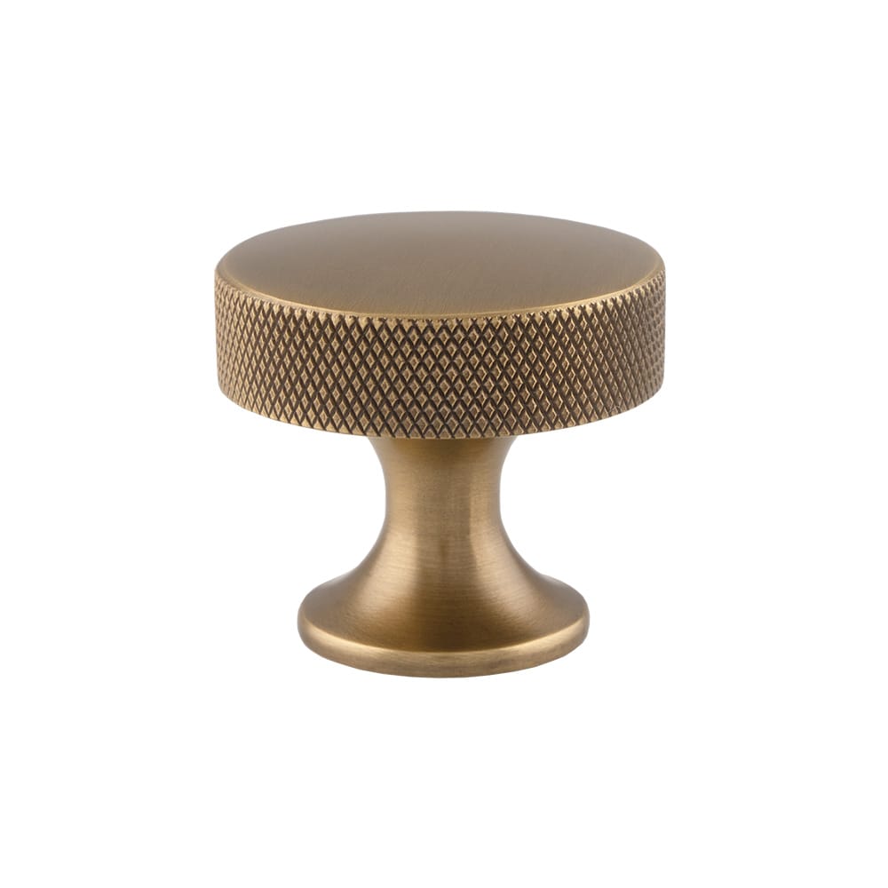 aw841-38-ab.jpg Alexander & Wilks Berlin Cupboard Knob - Antique Brass - 38mm - Image 1