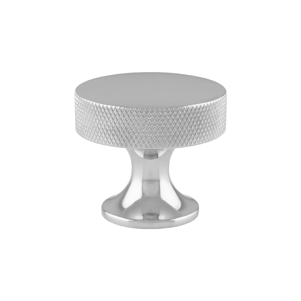aw841-38-pc.jpg Alexander & Wilks Berlin Cupboard Knob - Polished Chrome - 38mm - Image 1