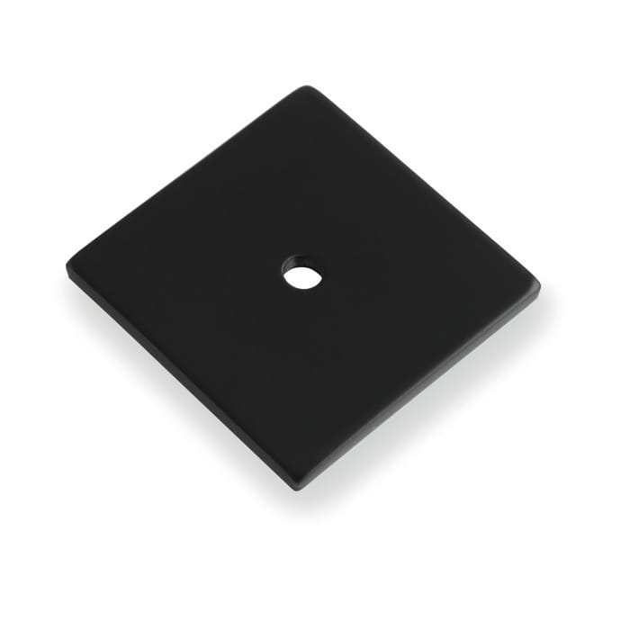 aw893-38-mb.jpg Alexander & Wilks Quantock Square Backplate - Black - Image 1