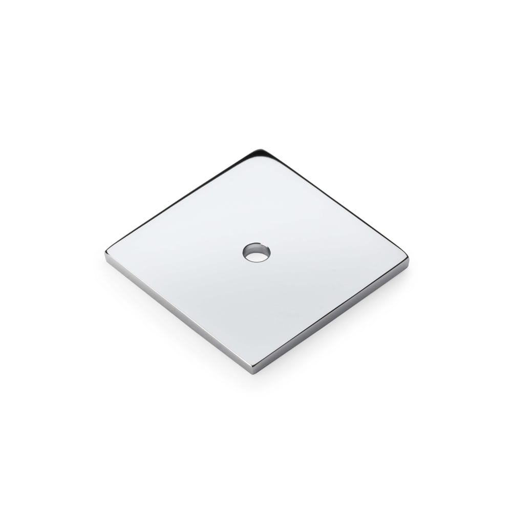 aw893-38-pc.jpg Alexander & Wilks Quantock Square Backplate - Polished Chrome - Image 1