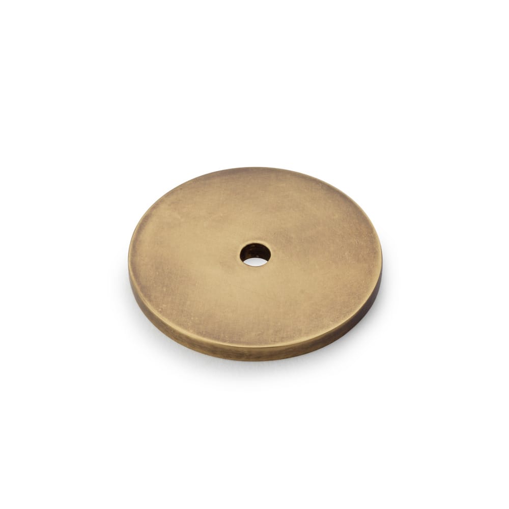 aw895-35-abz.jpg Alexander & Wilks Circular Backplate - Antique Bronze - Diameter 35mm - Image 1