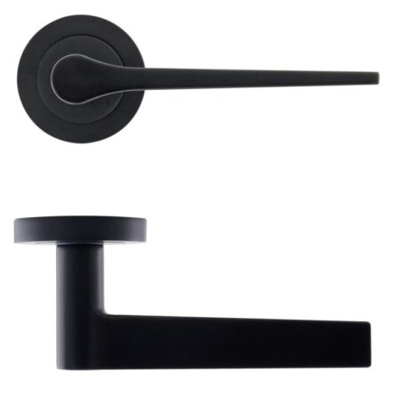 Eclipse 62131 Monte Lever on Rose – Matt Black