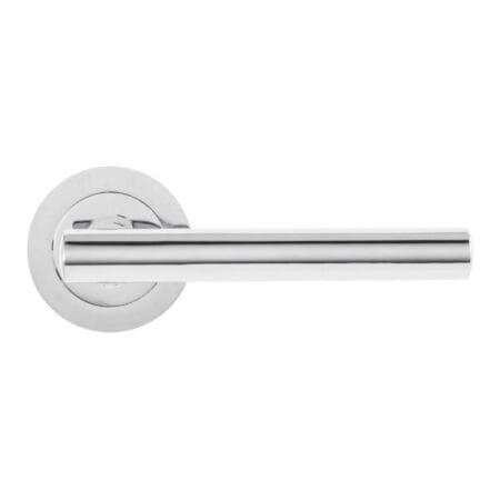 Frelan Eclipse 62150 Polished Chrome ‘Corvette’ T Bar Lever on Round Rose Set - Image 3