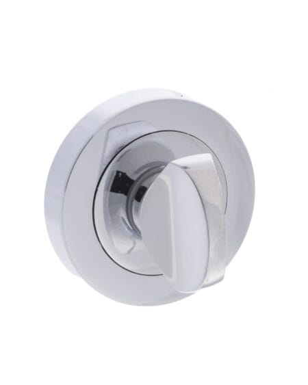 Polished Chrome Millhouse Brass WC Turn and Release on Round Rose - (MHRWCPC)