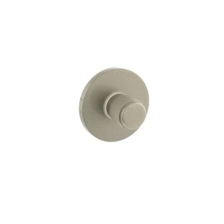 Satin Nickel Millhouse Brass Knurled WC Turn and Release on 5mm Slimline Round Rose - (MHSRKWCSN)