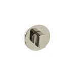 Polished Nickel Millhouse Brass WC Turn and Release on 5mm Slimline Round Rose - (MHSRWCPN)