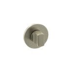 Satin Nickel Millhouse Brass WC Turn and Release on 5mm Slimline Round Rose - (MHSRWCSN)
