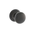 Atlantic Urban Dark Bronze Old English Harrogate Solid Brass Mushroom Mortice Knob on Concealed Fix Rose - (OE58MMKUDB)