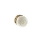 Atlantic Antique Brass Old English Skipton Porcelain Cream Crackle Door Knob on Face Fix Rose - (OE59CMKCMAB)