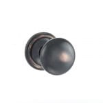 Atlantic Antique Copper Old English Harrogate Solid Brass Mushroom Mortice Knob on Concealed Fix Rose - (OE58MMKAC)
