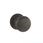 Atlantic Urban Bronze Old English Harrogate Solid Brass Mushroom Mortice Knob on Concealed Fix Rose - (OE58MMKUB)