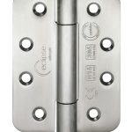 14332 102x76x3mm SSS Concealed Bearing Hinge Radius G14 SS304