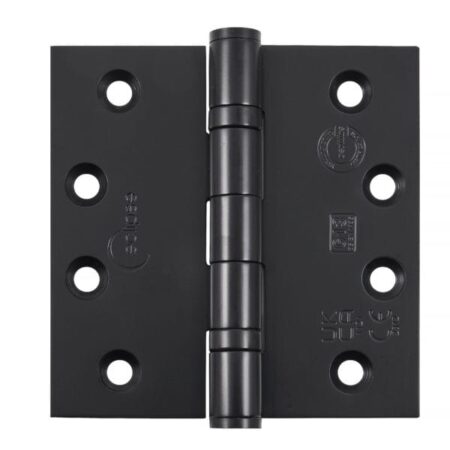 Eclipse 102X102X3mm Matt Black Ball Bearing Hinge Grade 13