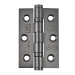 Grade 7 Ball Bearing Hinge 76mm DBZ | Door Hinge Hardware - Heavy - Duty, Ball Bearing, Dark Bronze (14852DBZ)