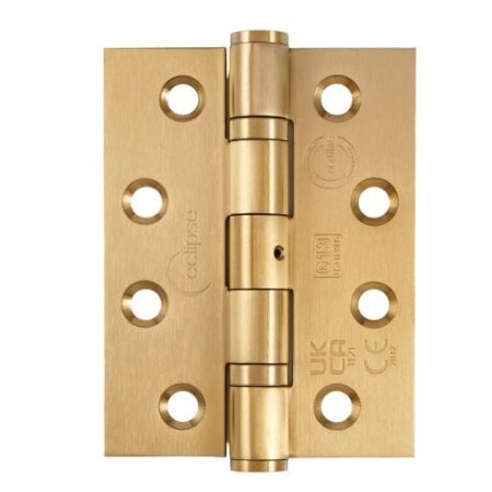 Eclipse 102X76X3mm Satin Brass Ball Bearing Hinge Grade 13