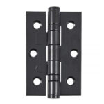 Grade 7 Ball Bearing Hinge 76mm BLK | Door Hinge Hardware - Heavy - Duty, Ball Bearing, Black Finish (14917)
