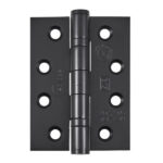 Grade 13 Ball Bearing Hinge 100mm BLK | Door Hinge Hardware - Heavy - Duty, Ball Bearing, Black Finish (14920)