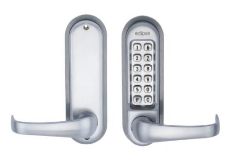ED50 Heavy Duty Lever Handle Digital Lock | Door Handle Set - Modern Design, High Security, Mortice Lock, CE/UKCA Certified (70261)