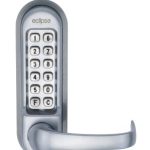 ED50PK Heavy Duty Lever Handle Digital Lock to Suit Panic Hardware | Door Handle Set - Modern Design, High Security, Mortice Lock, CE/UKCA Certified (70265)