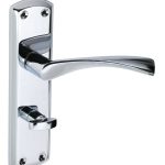 Monza Bathroom - Polished Chrome | Door Hardware (31723)