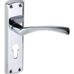 Monza Euro Profile - Polished Chrome | Door Hardware (31724)