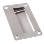 Anti - Ligature Flush Pull Set 120x81mm Grade 304 Stainless Steel | Door Hardware (34806)