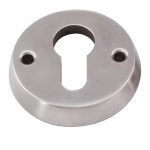 Anti - Ligature Face Fix Escutcheon - Grade 304 Stainless Steel | Door Escutcheon Plate - Anti - Tamper, Clean Finish (34811)