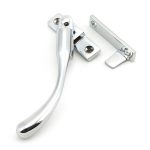Polished Chrome Night-Vent Locking Peardrop Fastener - LH | 45394