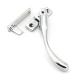 Polished Chrome Night-Vent Locking Peardrop Fastener - RH | 45395