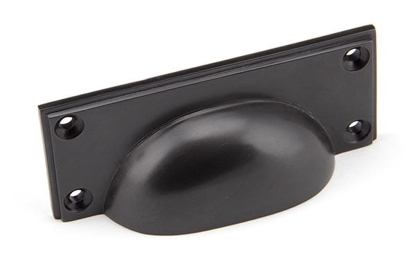 Aged Bronze Art Deco Drawer Pull | 45403