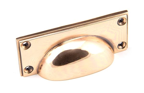 Polished Bronze Art Deco Drawer Pull | 45404