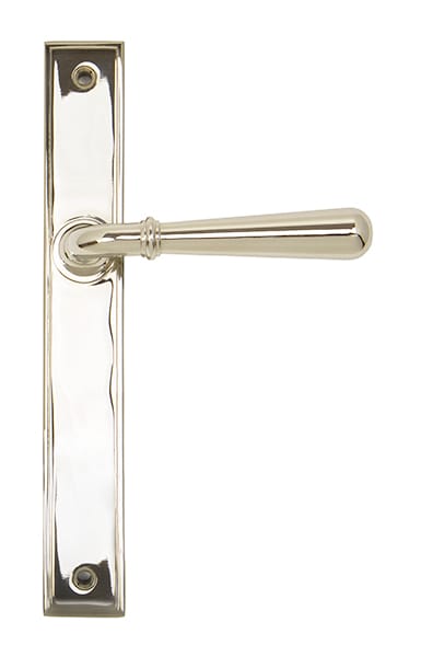 Polished Nickel Newbury Slimline Lever Latch Set | 45430